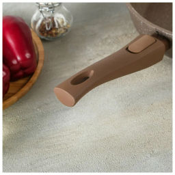 Сковорода 26см АП Гранит brown со съемной ручкой арт.026806 - Мечта фото 3