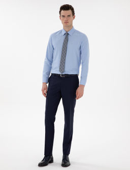 Mavi Slim Fit Uzun Kollu Basic G_mlek