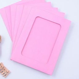 Гирлянда для фотографий с прищепками «Розовая», 6 шт.