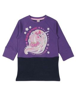 CRB wear/CWK 62255 Платье для девочки , фиолетовый/Ex.Cherubino