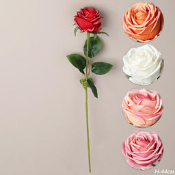 Цветок искусственный Роза / W78023 /уп 600/