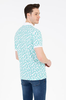 U. S. Polo Assn Мужская мятная футболка-поло - U.s. polo assn фото 5