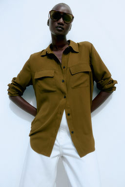 Camisa de crepe - H&m фото 2