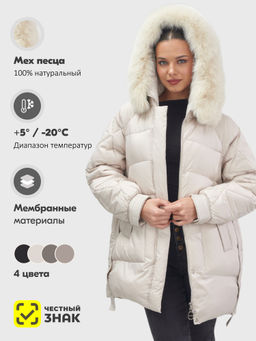 Куртка зимняя женская с мехом Бренд: Visdeer  фото 19