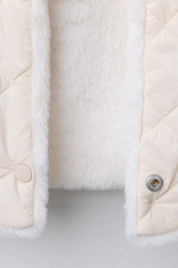 REVERSIBLE FAUX FUR GILET - Zara фото 8