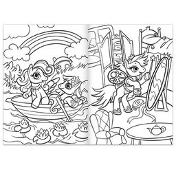 Набор раскрасок для девочек Волшебные рисунки, 4 шт. по 16 стр., формат А4