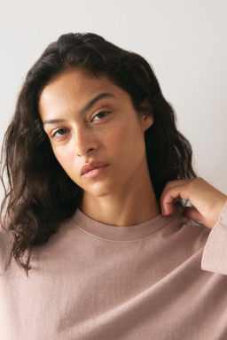 Sudadera de algod?n efecto lavado - H&m фото 3