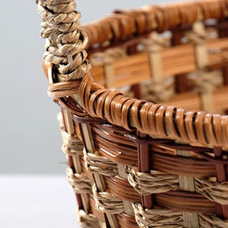 Набор корзин плетёных, 3 шт., 31×26×12/37, 26×22×11/34, 23×18×9/30 см, ротанг