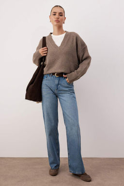 Mavi*002 Yuksek Bel Wide Leg Jeans TWOAW24JE00089