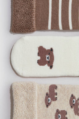 3-pack terry socks