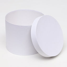 Коробка круглая белая, 25 х20 см - Simaland фото 3