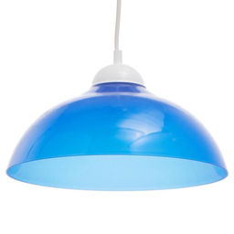 Люстра BayerLux 2211/1, Е27, 1×15 Вт, d=29 см, h=60 см, синий