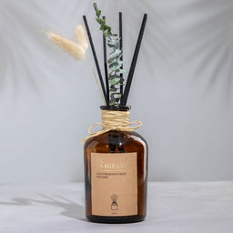 Набор для ароматизации помещений в тубусе: диффузор 230 мл, аромамасло, красное дерево - Simaland фото 3