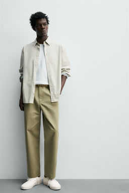 PANTAL?N CHINO STRAIGHT FIT / Verdoso - Zara фото 6
