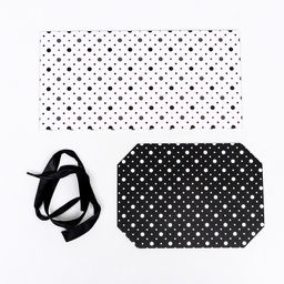 Цена за 12 шт. Коробка Самосборная В крапинку Черная, 15х15х15 см - Simaland фото 5