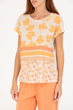 U. S. Polo Assn Женская футболка с круглым вырезом Stone - U.s. polo assn фото 6