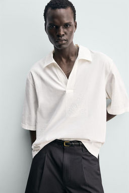 CAMISA POLO BORDADOS FRUTAS / Blanco - Zara фото 5