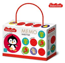 Игра настольная "МЕМО. Животные" (04051, "Baby Toys")