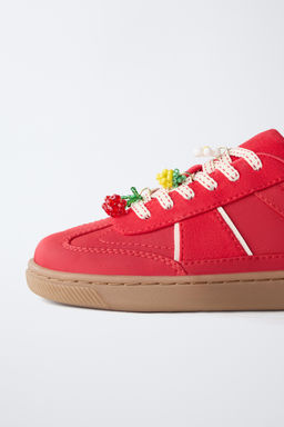 BAMBA DETALLE FRUTAS / Rojo