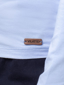 VILATTE / Водолазка из премиального хлопка с эластаном для девочек/мальчиков  фото 3