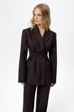 Жакет Pirs 6258 коричневый