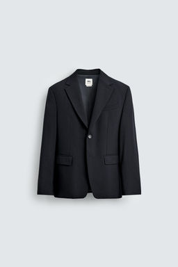 100% WOOL SUIT BLAZER - Zara фото 6