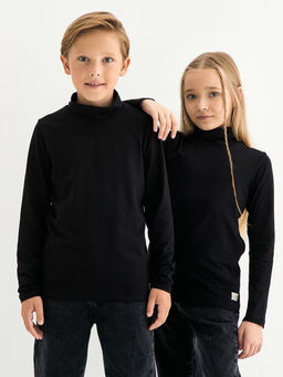Черная водолазка для мальчика - Kogankids фото 15