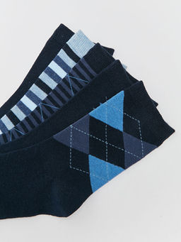 Desenli Erkek ?ocuk Soket ?orap 5li - Waikiki фото 3