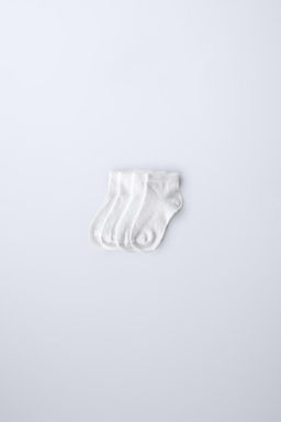 FOUR-PACK OF PLAIN ANKLE SOCKS - Zara фото 4