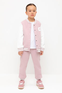 КР 400782/розовый лед брюки для дев