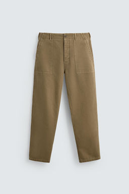 REGULAR FIT TROUSERS WITH POCKETS - Zara фото 7