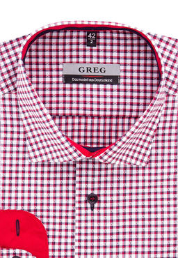 Сорочка мужская длинный рукав GREG 165/139/463/Z/1