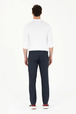 U. S. Polo Assn Мужские темно-синие брюки из плотной ткани - U.s. polo assn фото 4