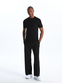 Bisiklet Yaka K?sa Kollu Erkek Triko Kazak