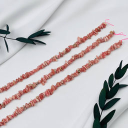 Бусины для украшений из Родохрозита крошка