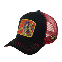 Бейсболка CAPSLAB арт. CL/SAI/1/SCO Saint Seiya Scorpio (черный / красный)