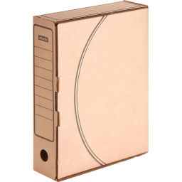 Короб архивный с замком 75мм, 5 шт.уп. микрогофрокартон