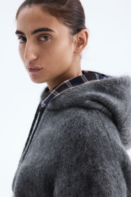 Jersey con capucha en mezcla de mohair - H&m фото 4
