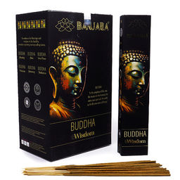 Благовония BANJARA Buddha Wisdom Super Premium качество светлые пыльцовые 15гр 15палочек
