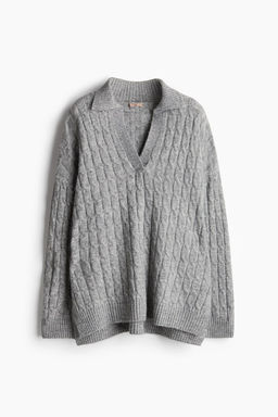 Jersey en punto trenzado - H&m фото 7