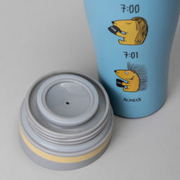 ТЕРМОКРУЖКА AGNESS ЁЖ 360МЛ  фото 5