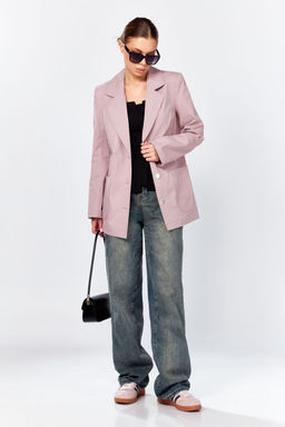 Жакет DOGGI 0196 пудра  фото 2