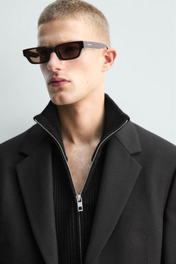 LIMITED EDITION RECTANGULAR SUNGLASSES - Zara фото 2