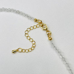 Бусы-Чокер из Горного Хрусталя 38 см +