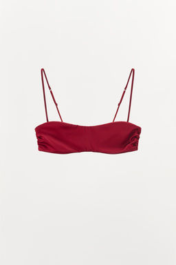 LIMITED EDITION SILK BANDEAU BRALETTE - Zara фото 2