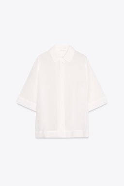 ZW COLLECTION RAMIE SHIRT - Zara фото 15