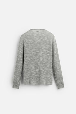 SEMI-SHEER TEXTURED SWEATER - Zara фото 8