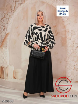 Костюм двойка из плотного шелка