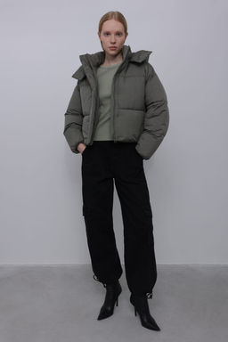 Стеганая куртка c капюшоном - Incity фото 12