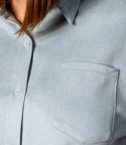 Рубашка #КТ1320, ментоловый